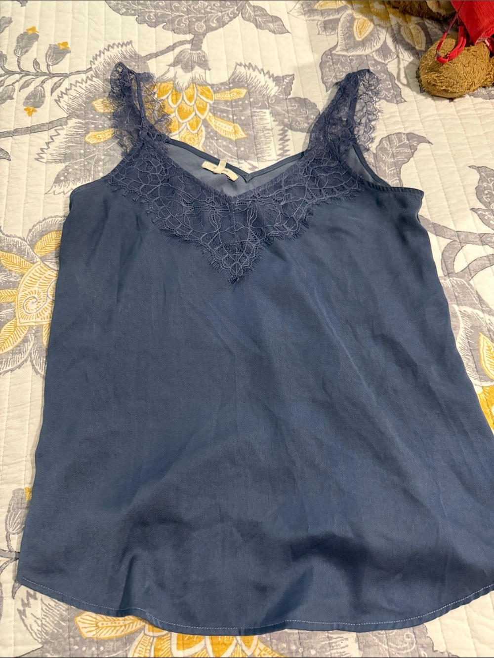 Maurices Navy Lace-Trim Camisole